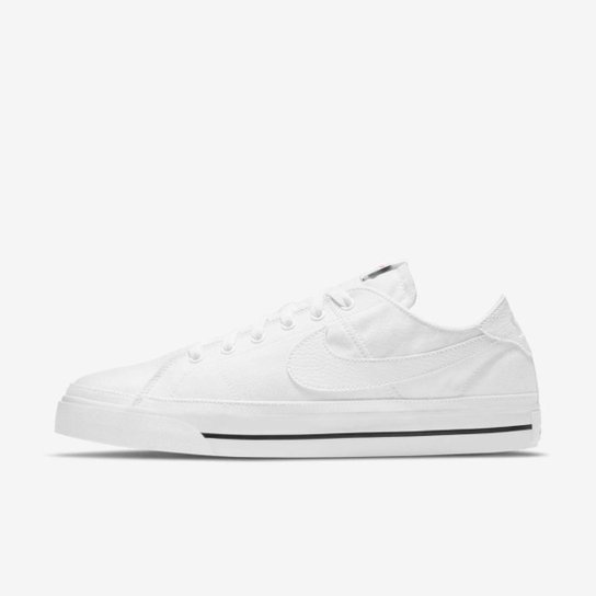 Nike white canvas sneakers Clearance
