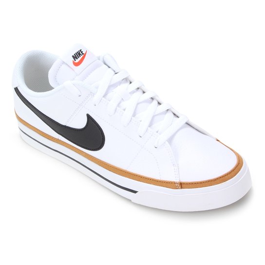 Tênis Nike Court Legacy Masculino - Branco Menor preço em Tênis Nike Court Legacy Masculino - Branco