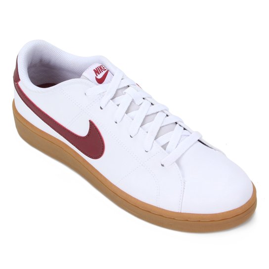 Tênis Nike Court Royale 2 Masculino - Branco+Vermelho Menor preço em Tênis Nike Court Royale 2 Masculino - Branco+Vermelho