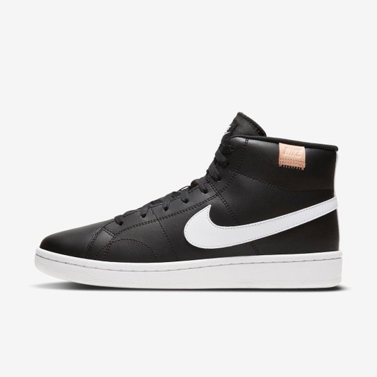 Tênis Nike Court Royale 2 Mid Masculino - Preto Menor preço em Tênis Nike Court Royale 2 Mid Masculino - Preto