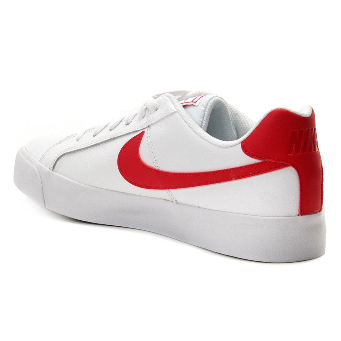 Tênis Nike Court Royale Ac Masculino Branco+Vermelho Netshoes