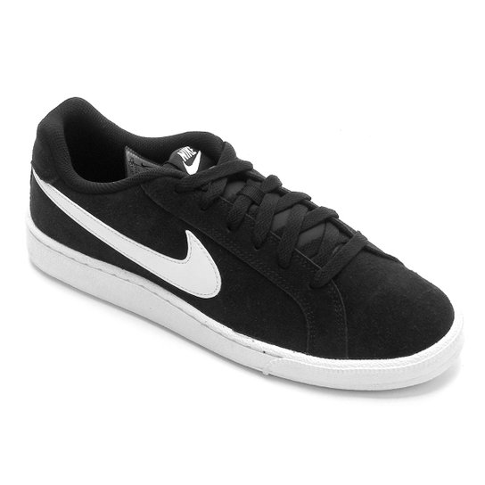 Tênis Nike Court Royale Suede - Preto e Branco Menor preço em Tênis Nike Court Royale Suede - Preto e Branco
