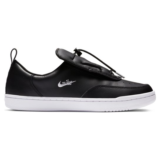 Tênis Nike Court Vintage Alt Feminino - Preto+Branco Menor preço em Tênis Nike Court Vintage Alt Feminino - Preto+Branco