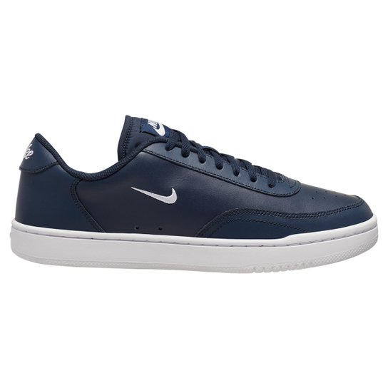 Retro Tênis Nike Tênis Nike Court Vintage Masculino Marinho+