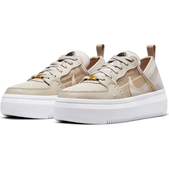 Tênis Nike Court Vision Alta TXT Feminino - Bege+Dourado é ruim? Tênis Nike Court Vision Alta TXT Feminino - Bege+Dourado é boa?