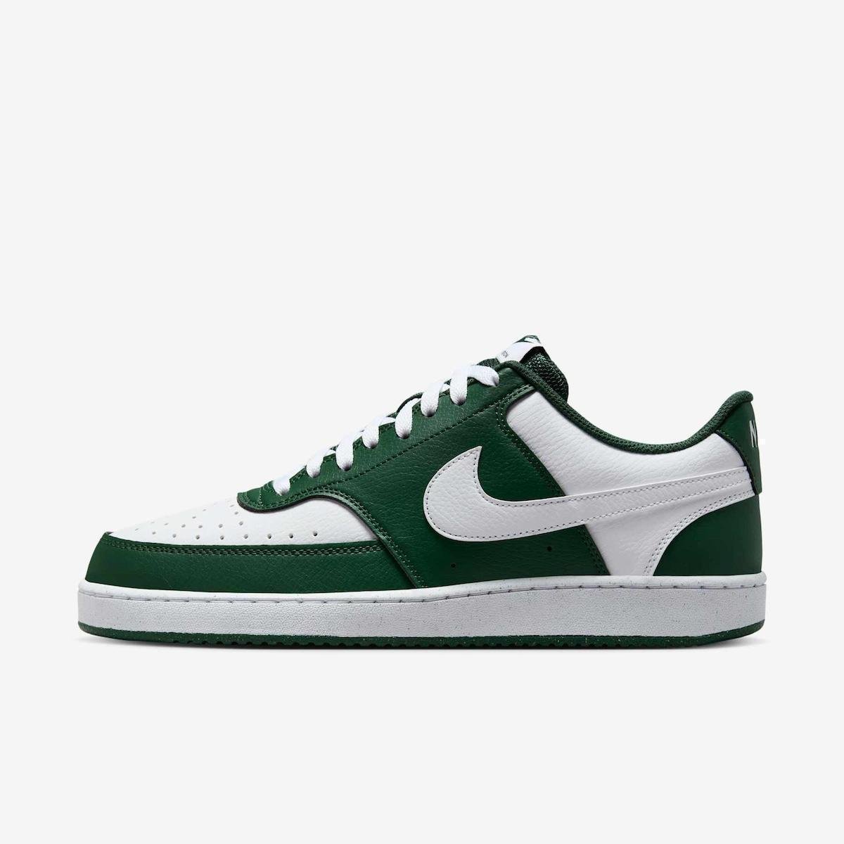 Tênis Nike Court Vision Low Masculino Verde+Branco Netshoes