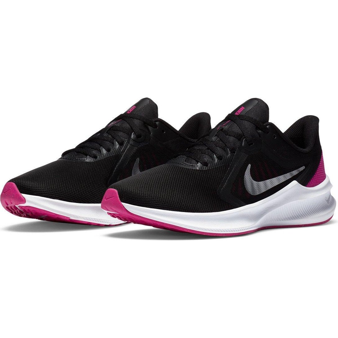 Tênis Nike Downshifter 10 Feminino Preto+Pink Netshoes
