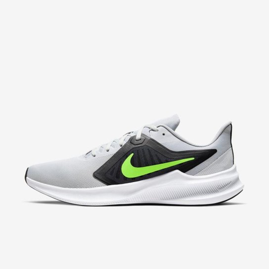 Tênis Nike Downshifter 10 Masculino - Cinza Menor preço em Tênis Nike Downshifter 10 Masculino - Cinza