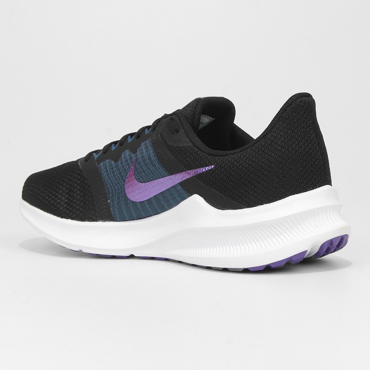 nike roxo e preto