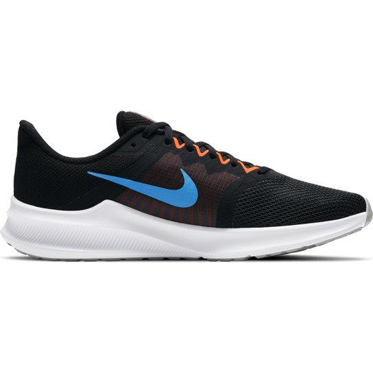 Tênis Nike Downshifter 11 Masculino - Preto+Laranja