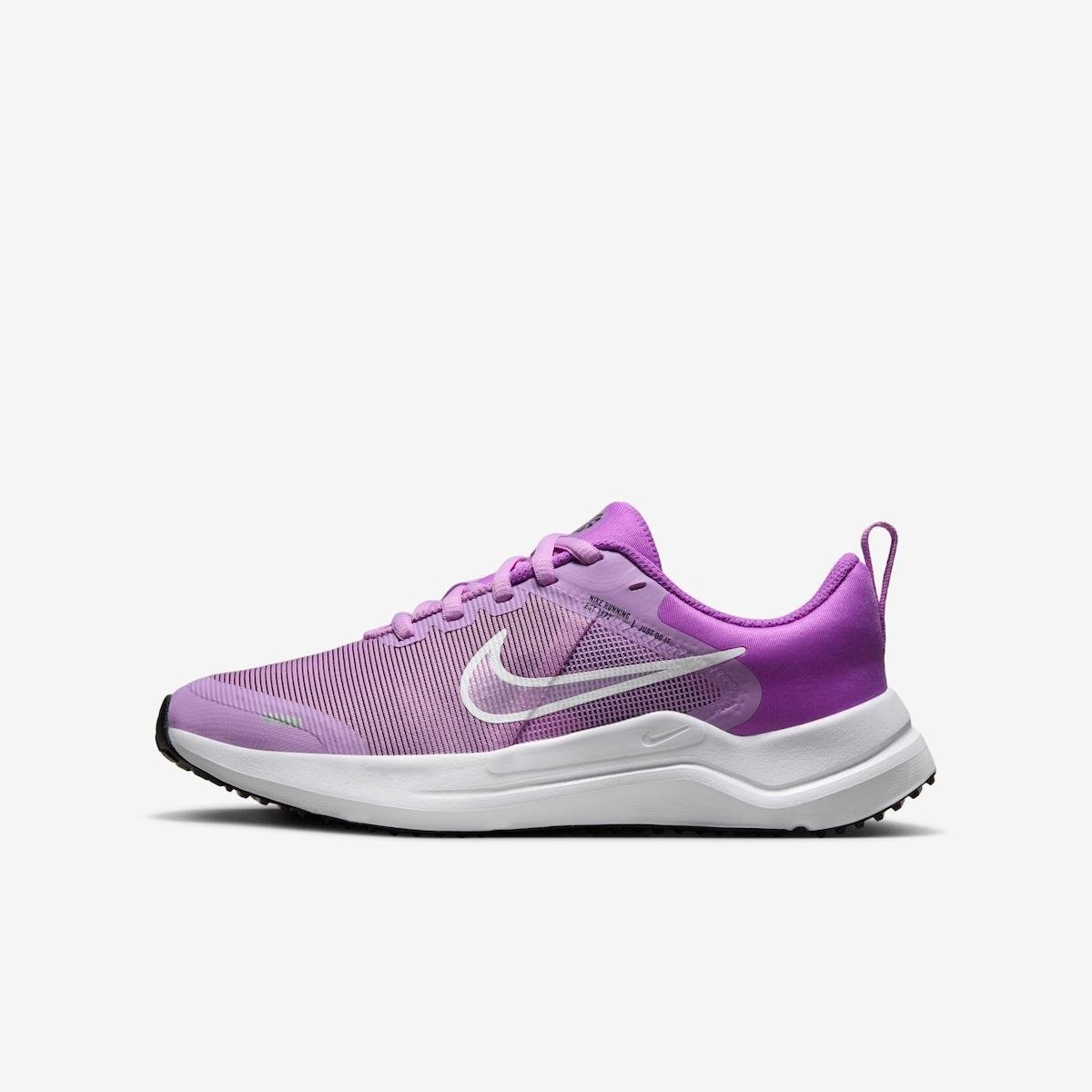 Tênis Nike Downshifter 12 Next Nature Infantil Roxo Netshoes