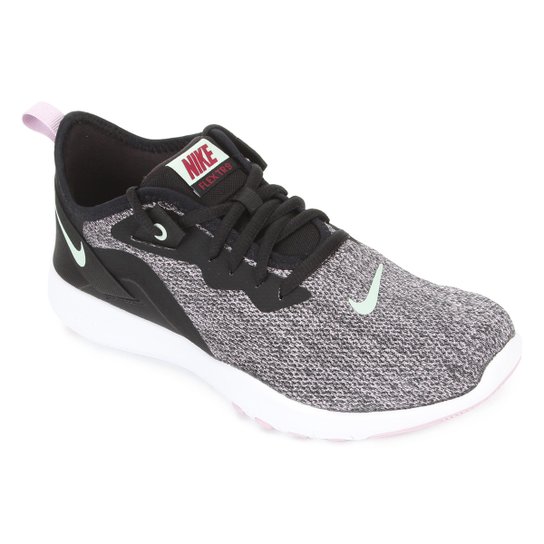 Tênis Nike Flex Trainer 9 Feminino - Preto e verde Menor preço em Tênis Nike Flex Trainer 9 Feminino - Preto e verde