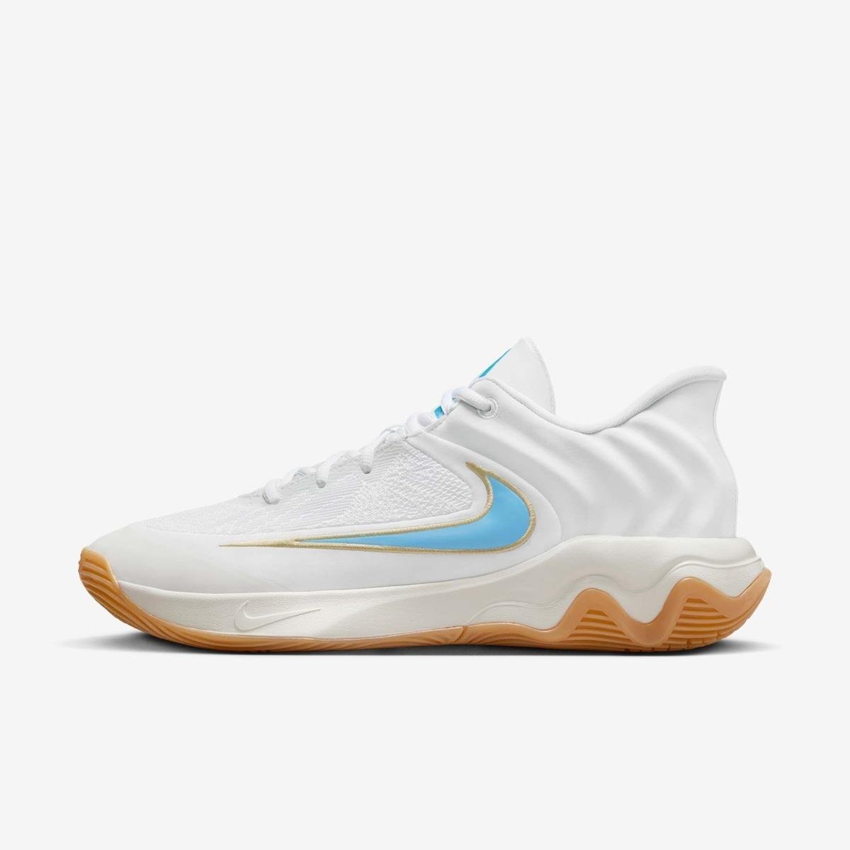 Tênis Nike Giannis Immortality 4 Masculino - Branco+Azul | Netshoes