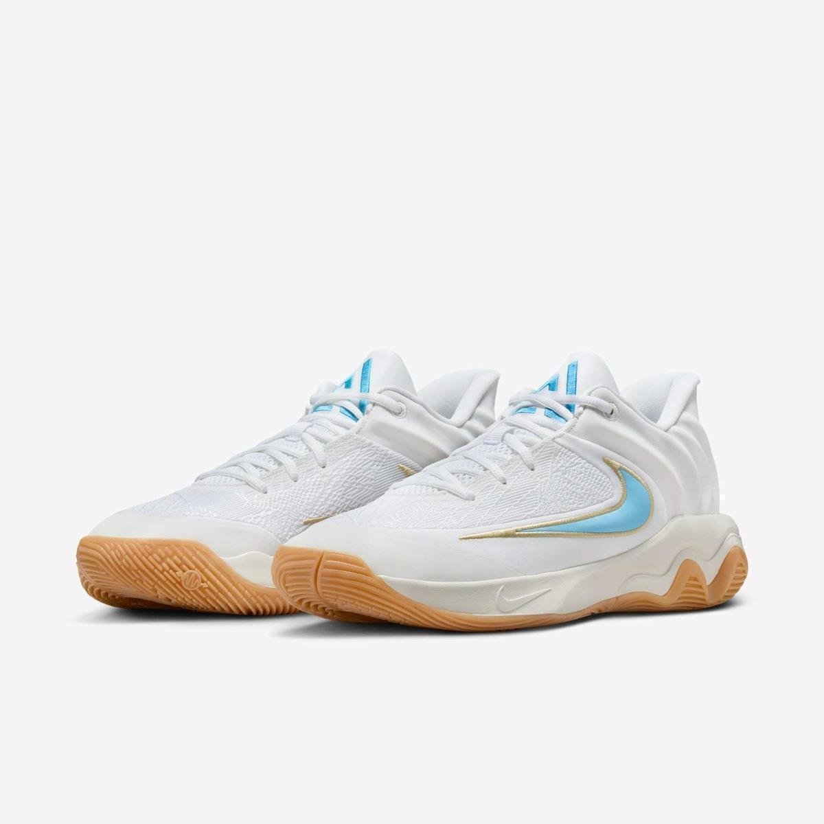 Tênis Nike Giannis Immortality 4 Masculino - Branco+Azul | Netshoes