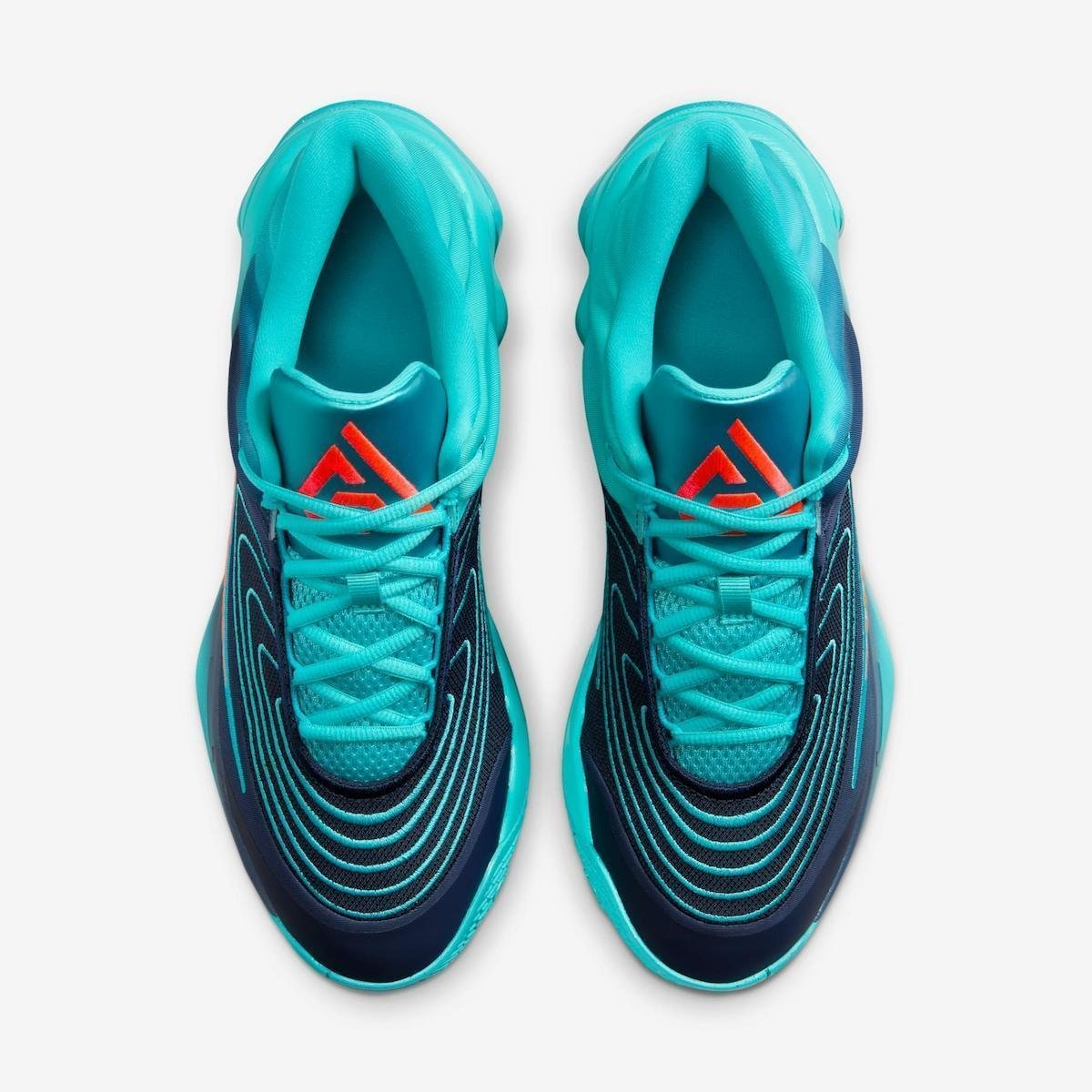 Tênis Nike Giannis Immortality 4 Masculino - Azul+Laranja | Netshoes