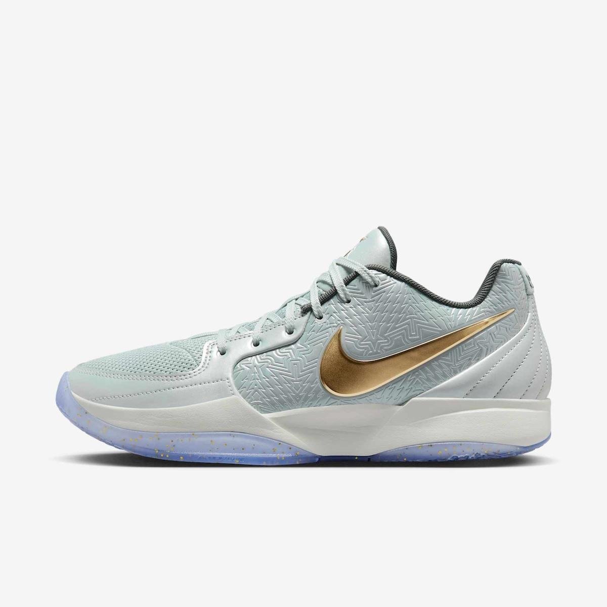 Tênis Nike Ja 2 XMAS Masculino - Cinza+Dourado | Netshoes