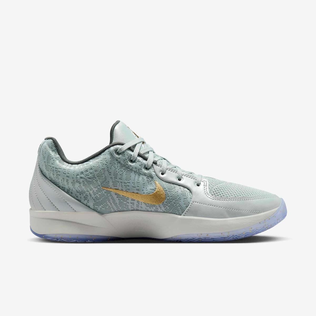 Tênis Nike Ja 2 XMAS Masculino - Cinza+Dourado | Netshoes