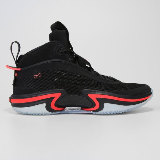 Tênis Nike Jordan Marvel Masculino - Preto+Vermelho Menor preço em Tênis Nike Jordan Marvel Masculino - Preto+Vermelho