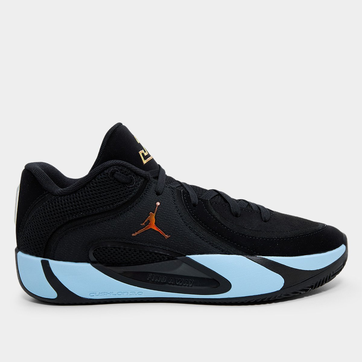 Tênis Nike Jordan Tatum 4 Masculino - Preto+Azul claro | Netshoes