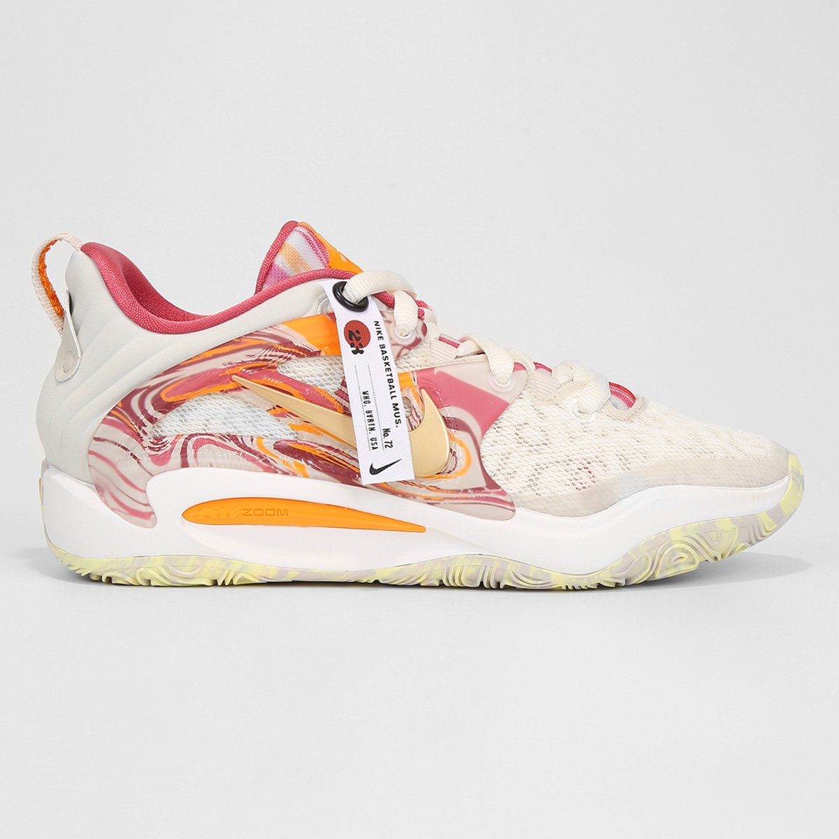 Tênis Nike Kd15 Asw Masculino - Branco+Rosa | Netshoes