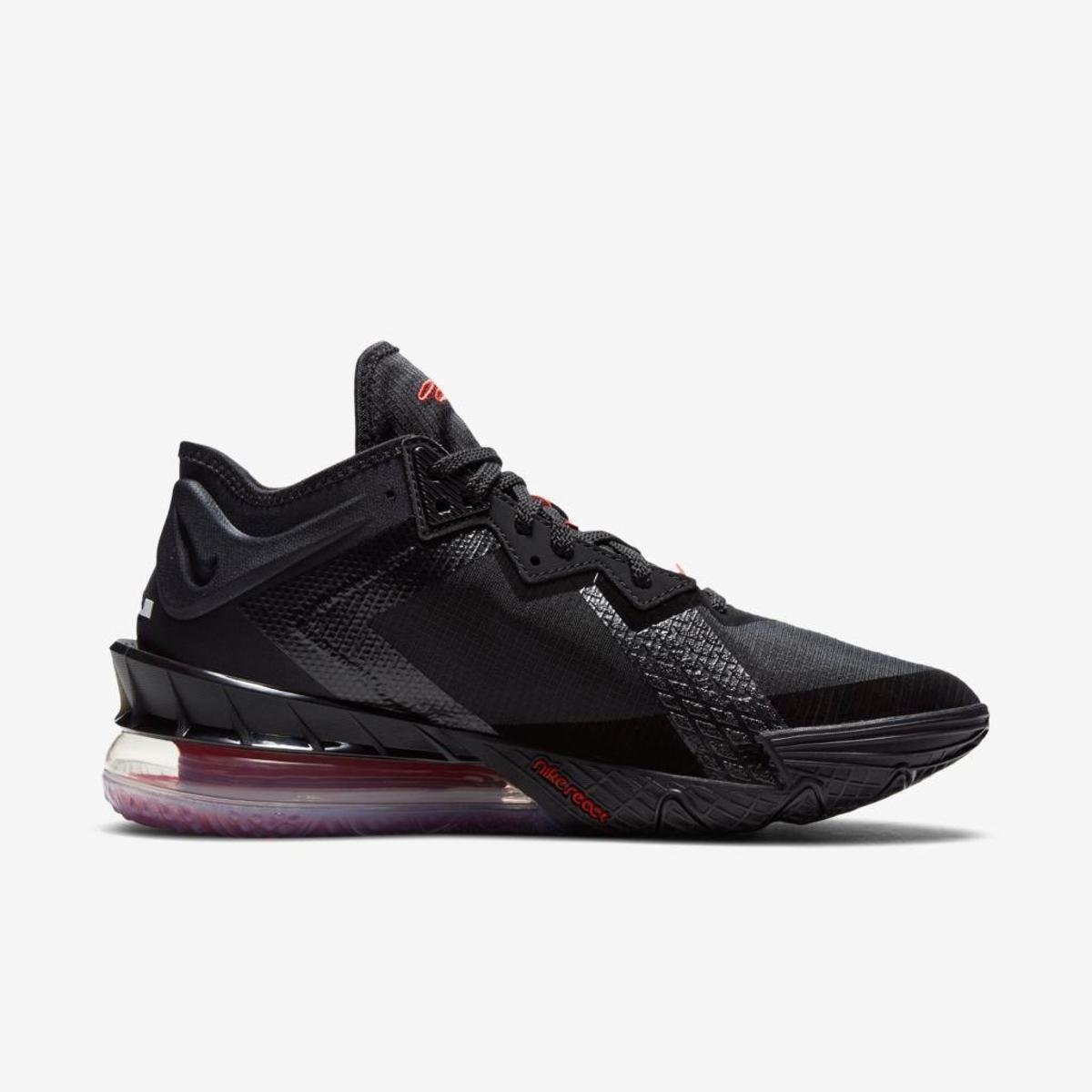 Tênis Nike LeBron 18 Low Masculino - Preto | Netshoes