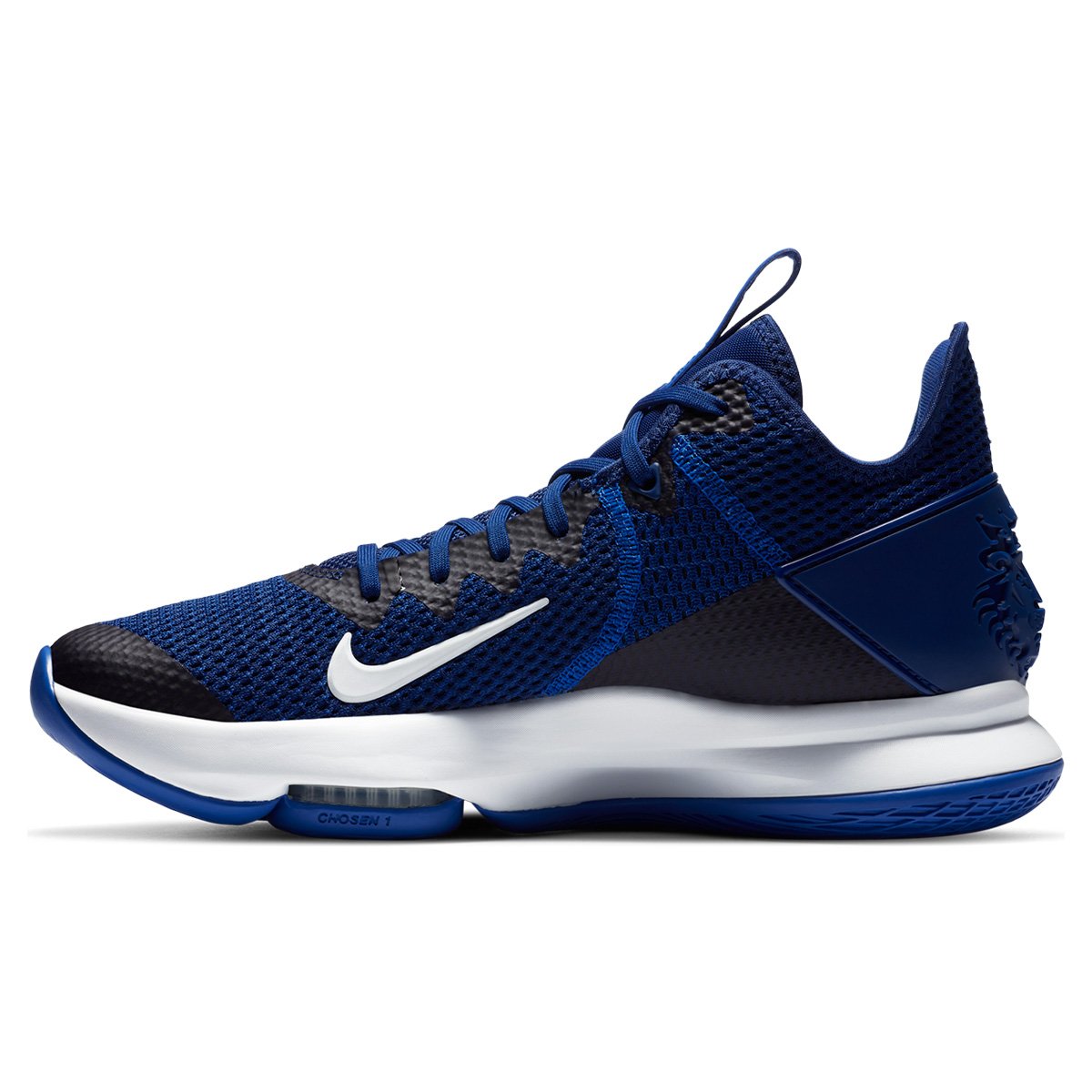 T nis Nike LeBron James Witness IV Masculino Azul e T nis Nike LeBron James Witness IV Masculino Azul e