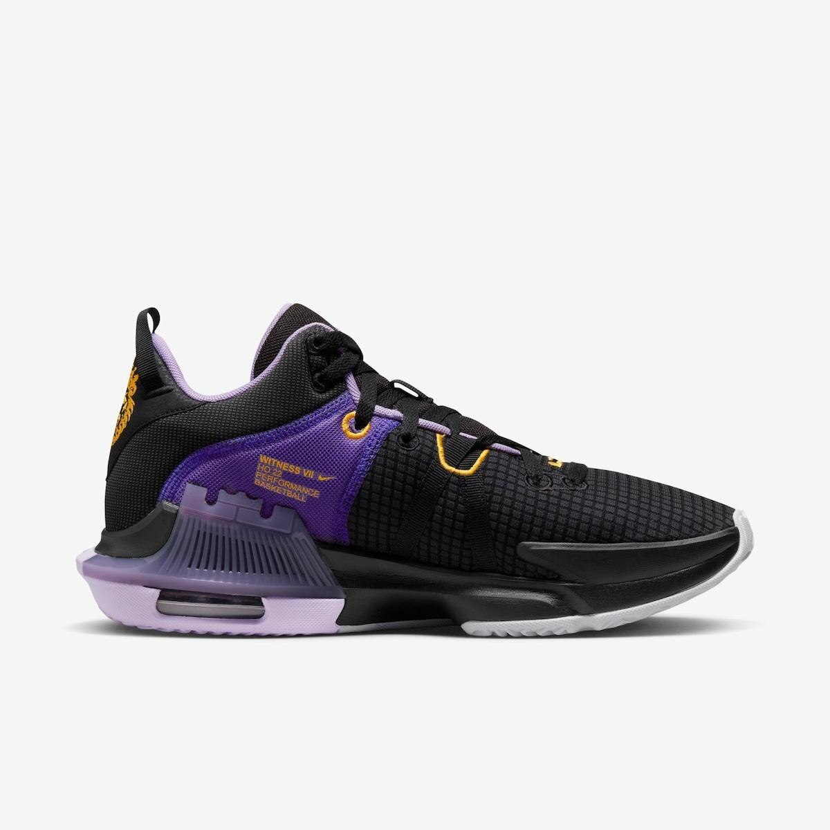 Tênis Nike LeBron Witness 7 Masculino - Preto+Azul | Netshoes