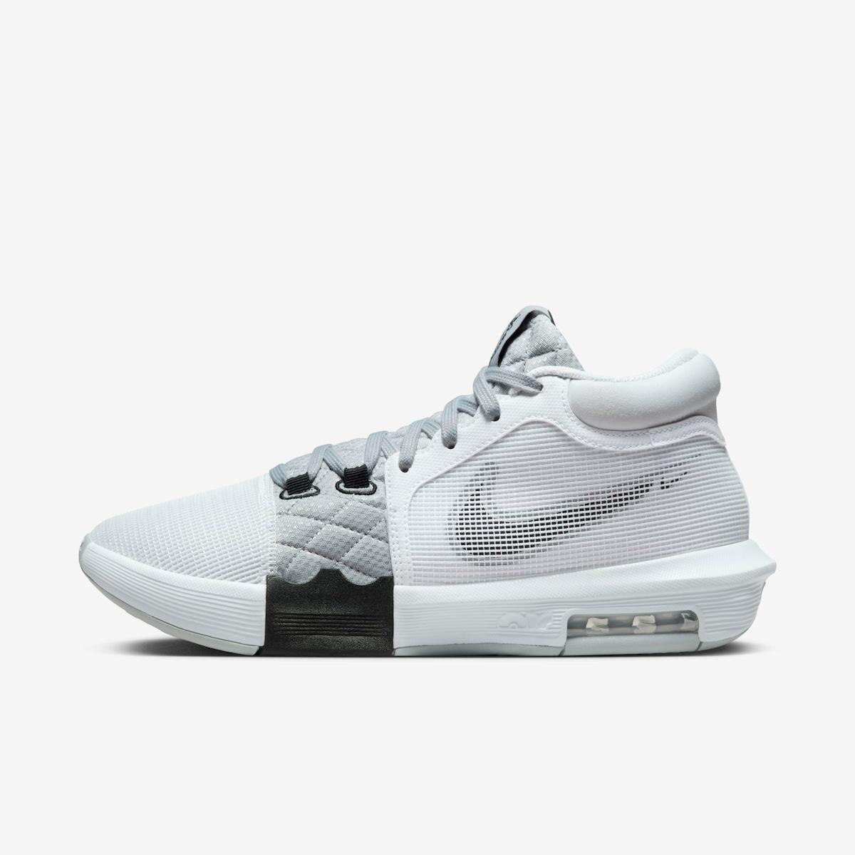Tênis Nike LeBron Witness 8 Masculino - Branco | Netshoes