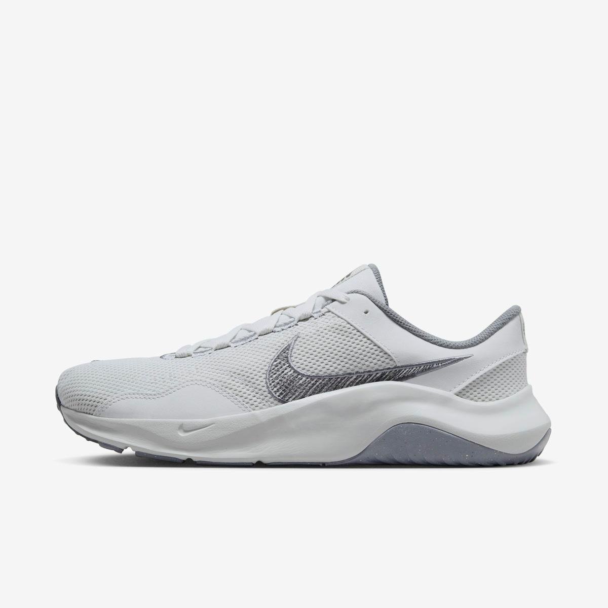 Tênis Nike Legend Essential 3 Next Nature Masculino - Cinza | Netshoes