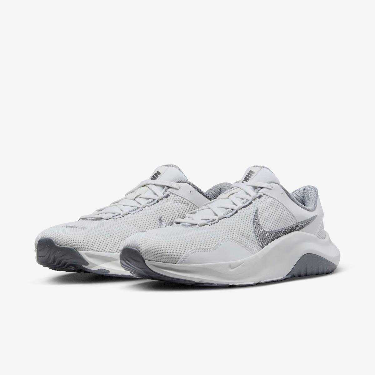 nattyan♡/3 Tênis Nike Legend Essential 3 Next Nature Masculino - Cinza | Netshoes