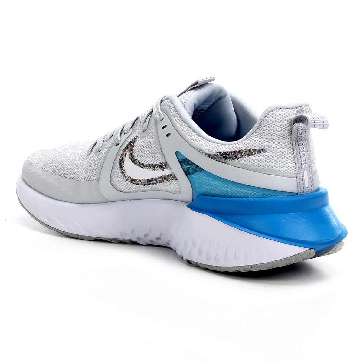 nike legend react cinza