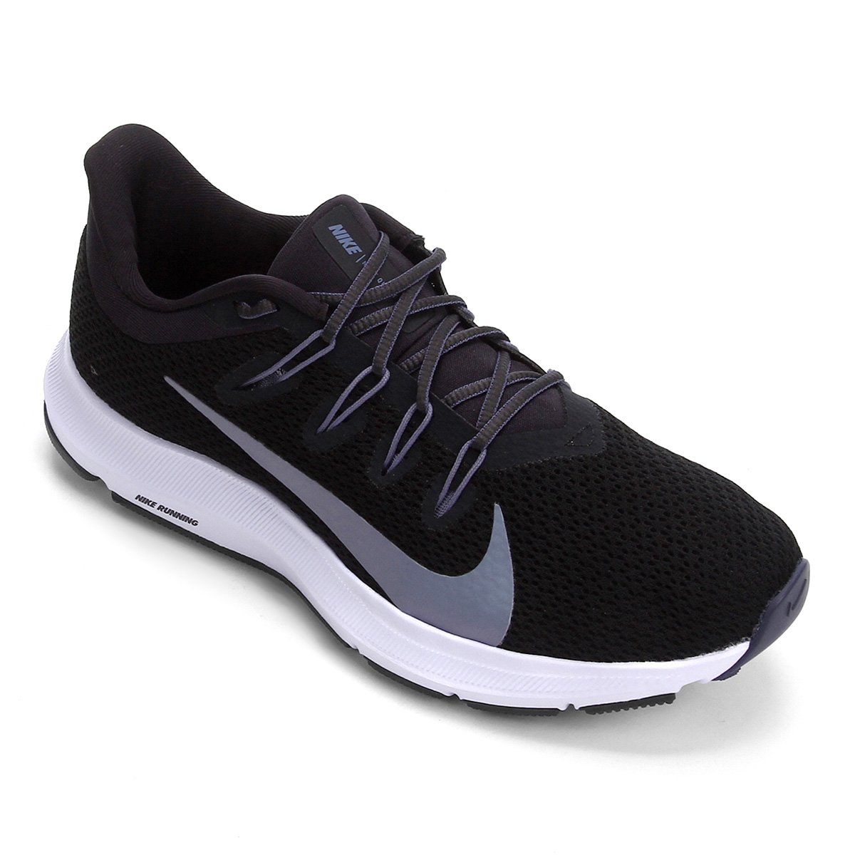 T nis Nike  Quest  2  Feminino Cinza e Preto Netshoes T nis Nike  Quest  2  Feminino Cinza e Preto Netshoes