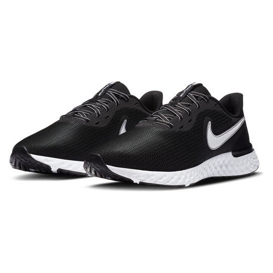 Tênis Nike Revolution 5 Ext Masculino - Preto+Branco Menor preço em Tênis Nike Revolution 5 Ext Masculino - Preto+Branco