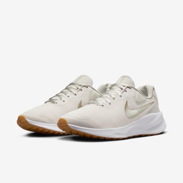 Tênis Nike Revolution 7 Feminino - Bege | Netshoes