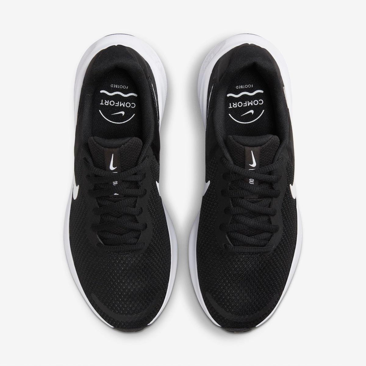 Tênis Nike Revolution Feminino Preto+Branco Netshoes