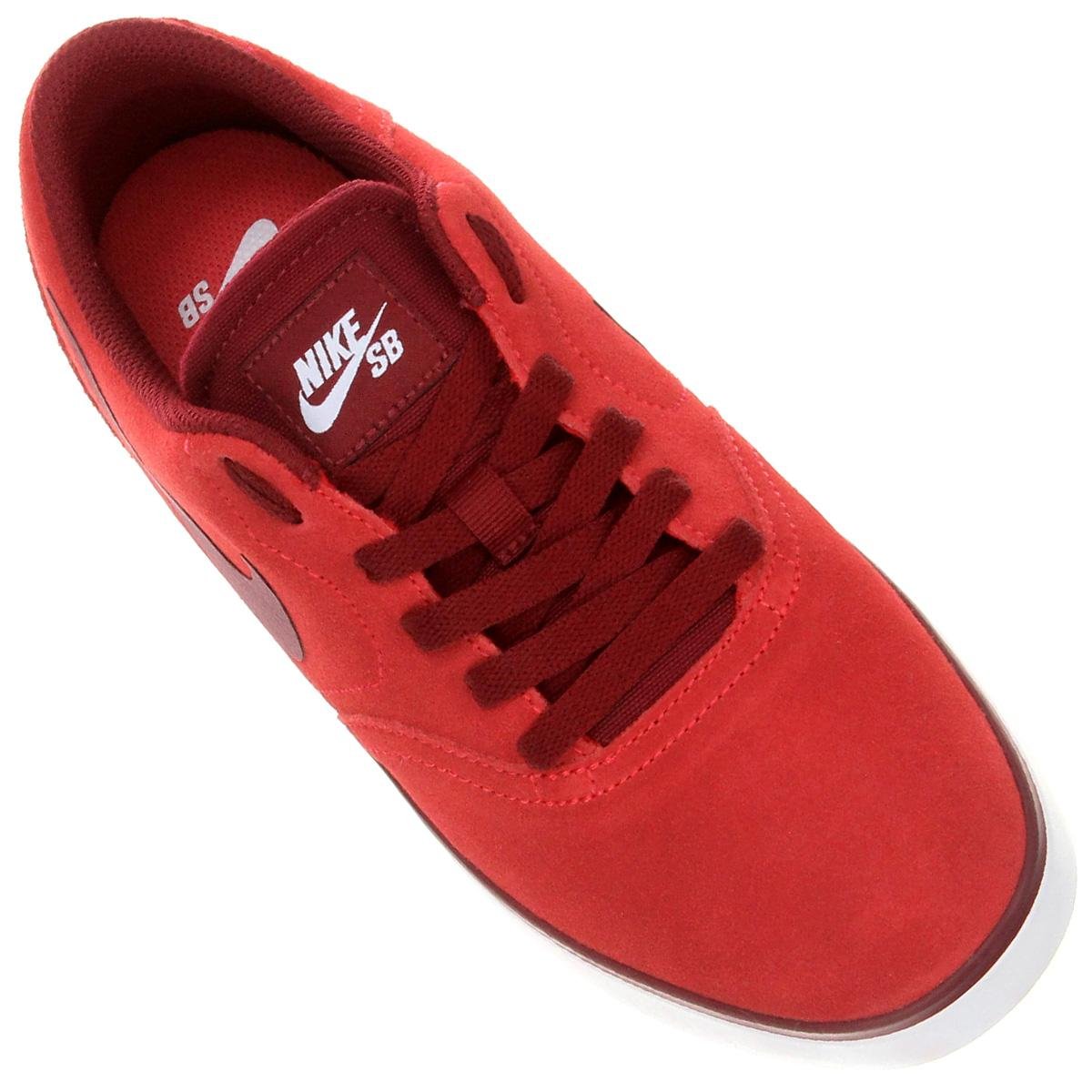 tenis nike vermelho vinho