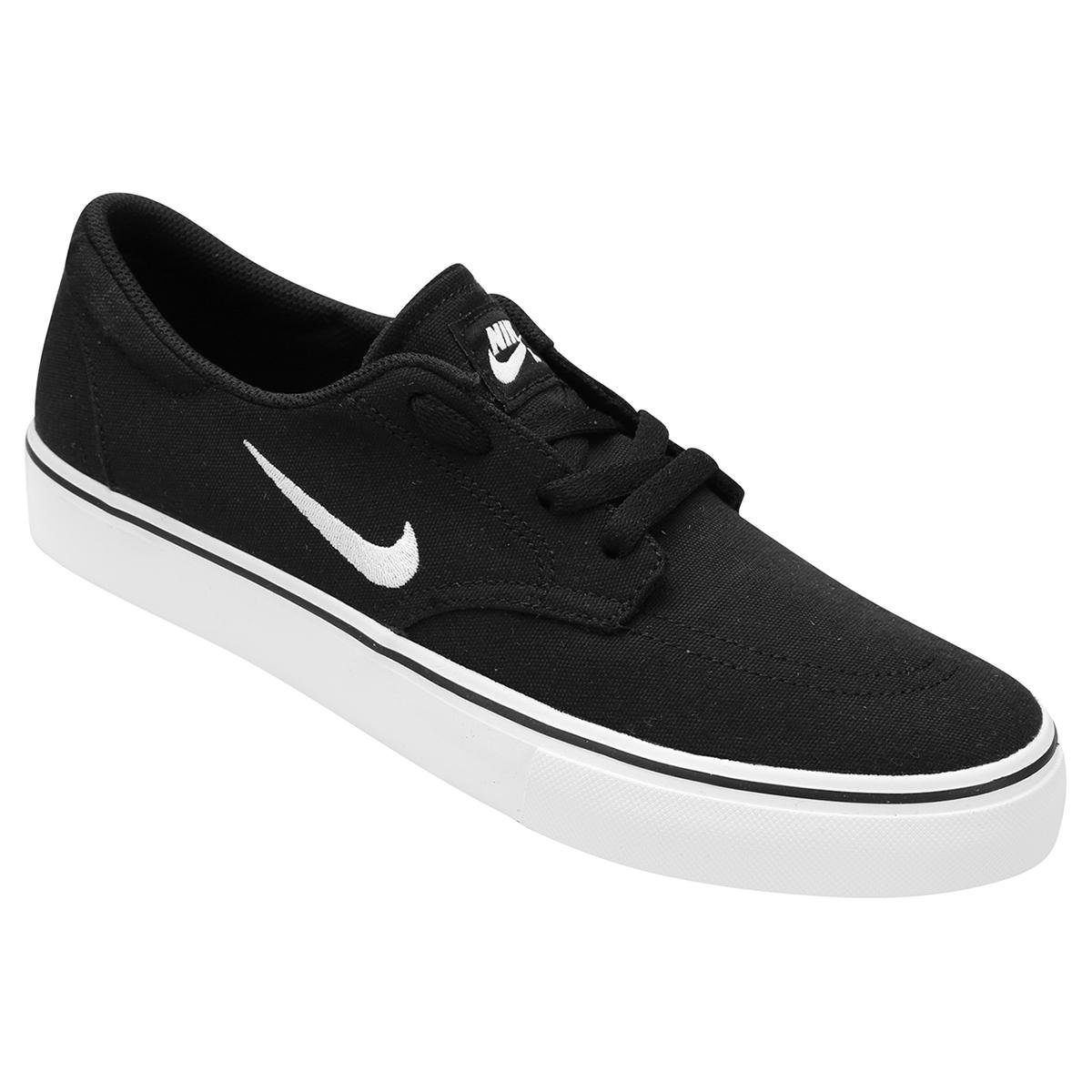 Tênis Nike SB Clutch Masculino Preto+Branco Netshoes