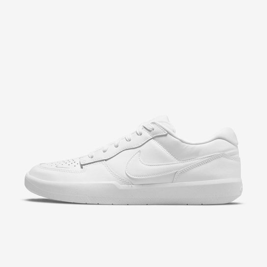 Tênis Nike SB Force 58 Premium Masculino - Branco Menor preço em Tênis Nike SB Force 58 Premium Masculino - Branco