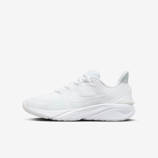 Tênis Nike Star Runner 4 Infantil - Branco Menor preço em Tênis Nike Star Runner 4 Infantil - Branco