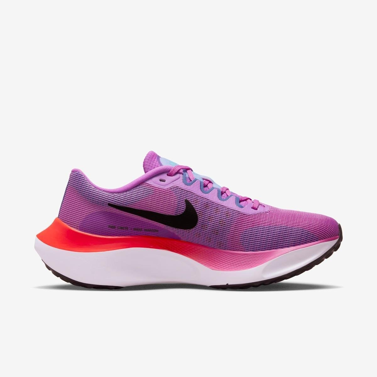 Tênis Nike Zoom Fly 5 Feminino - Laranja | Netshoes