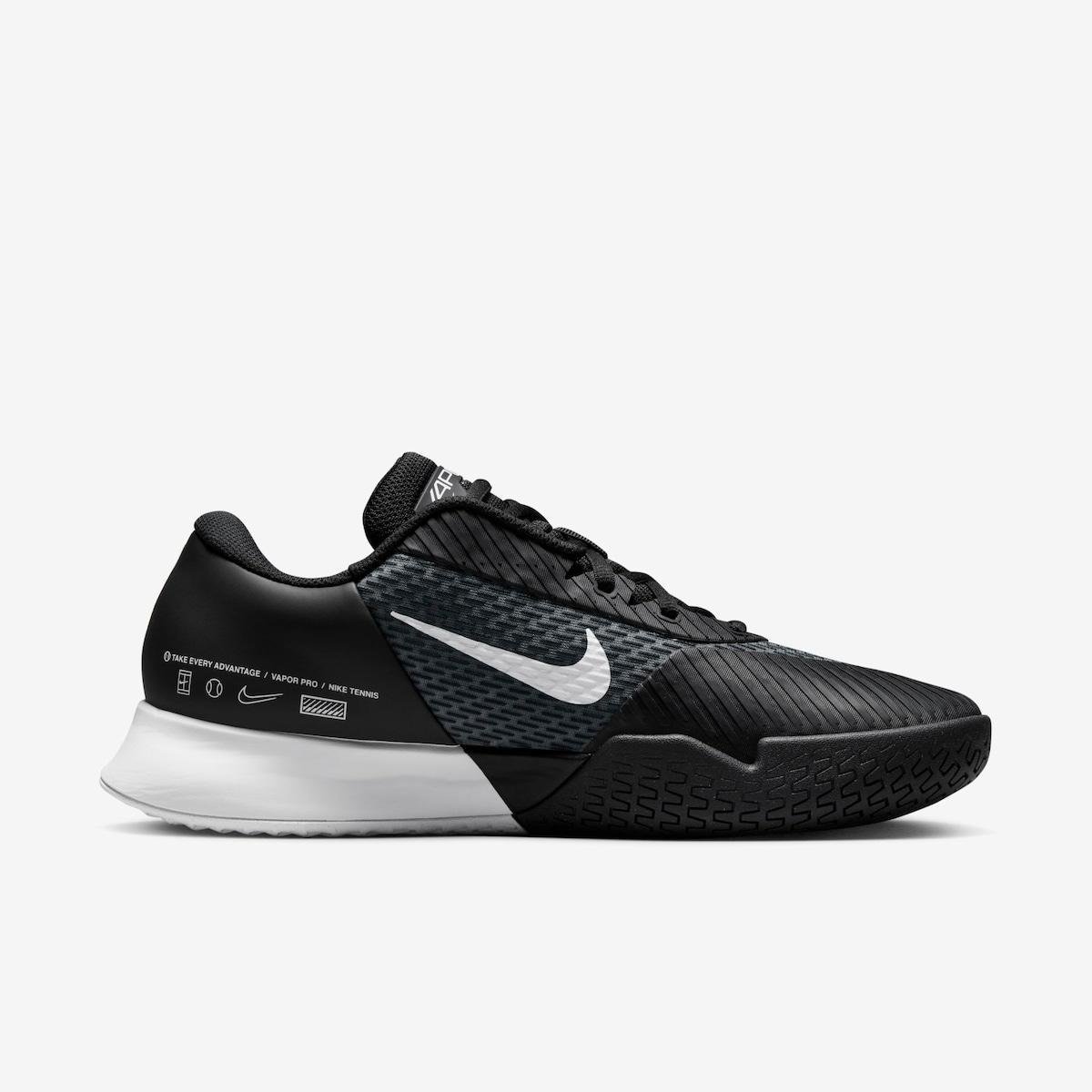 シューズ(男性用) NIKE ZOOM  VAPOR PRO 2 HC (28cm) Tênis Nike Zoom Vapor Pro 2 HC Masculino - Nike