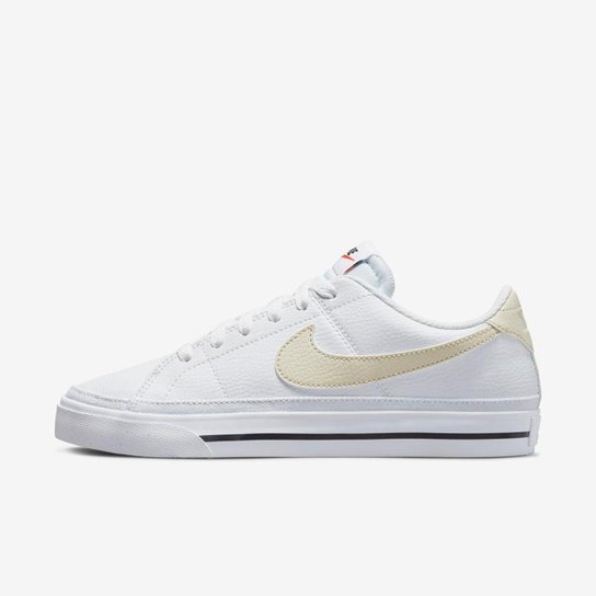 Tênis NikeCourt Legacy Next Nature Feminino - Branco Menor preço em Tênis NikeCourt Legacy Next Nature Feminino - Branco