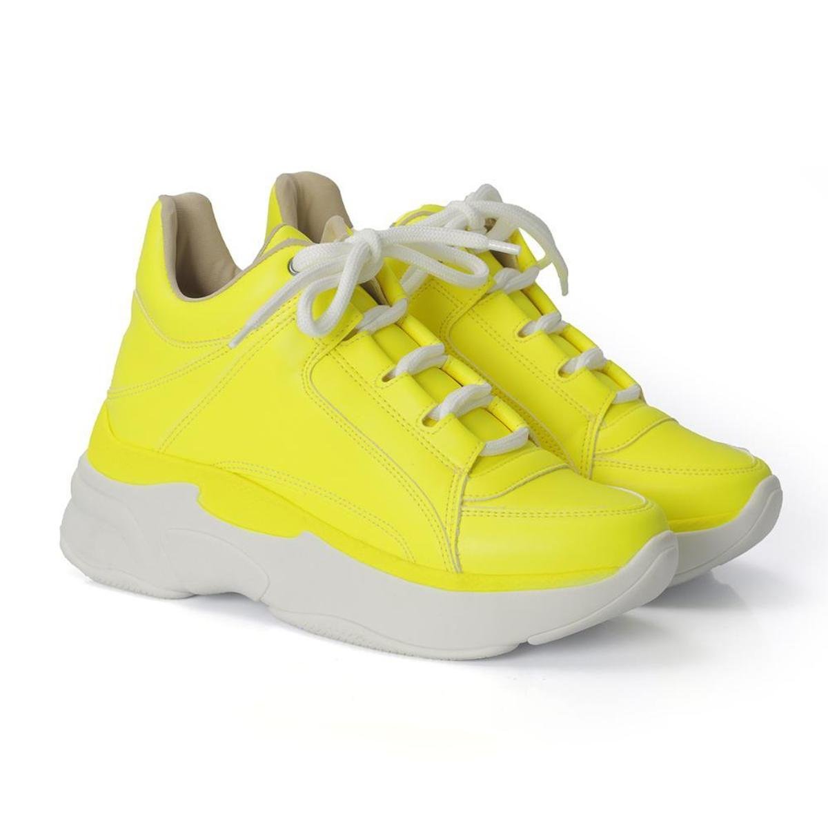 tenis nike feminino amarelo neon