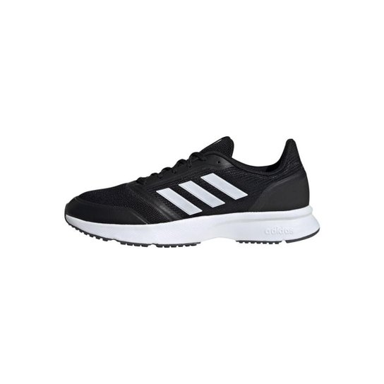 Tênis Nova Flow Adidas Masculino - Preto+Cinza Menor preço em Tênis Nova Flow Adidas Masculino - Preto+Cinza