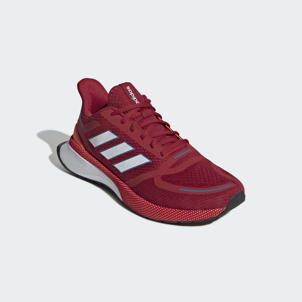 tenis adidas nova run vermelho
