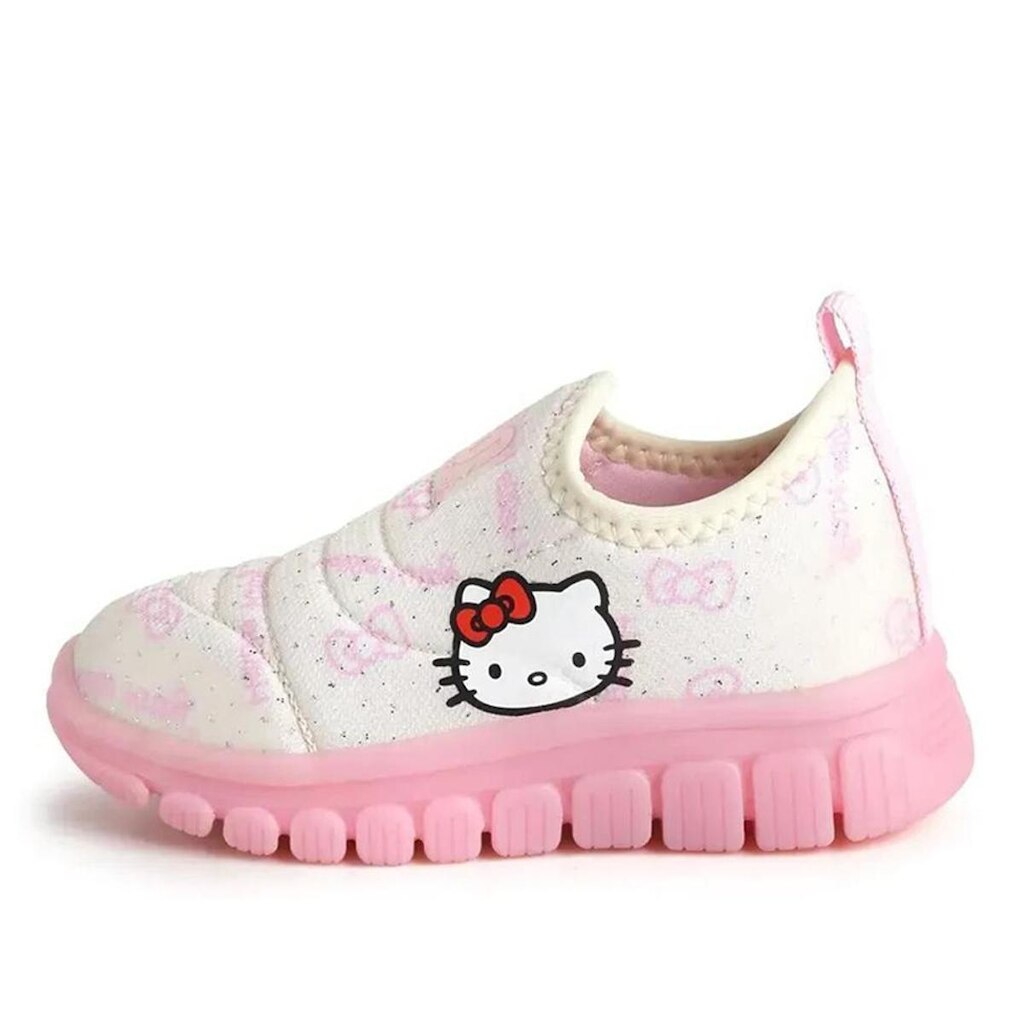Tenis Novope Hello Kitty Slip On Com Led