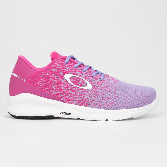Tênis Oakley Evzero Fast II Feminino - Azul+Pink Menor preço em Tênis Oakley Evzero Fast II Feminino - Azul+Pink