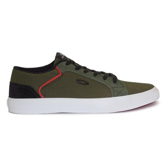 Tênis Oakley Masculino Casual Way - Verde escuro Menor preço em Tênis Oakley Masculino Casual Way - Verde escuro