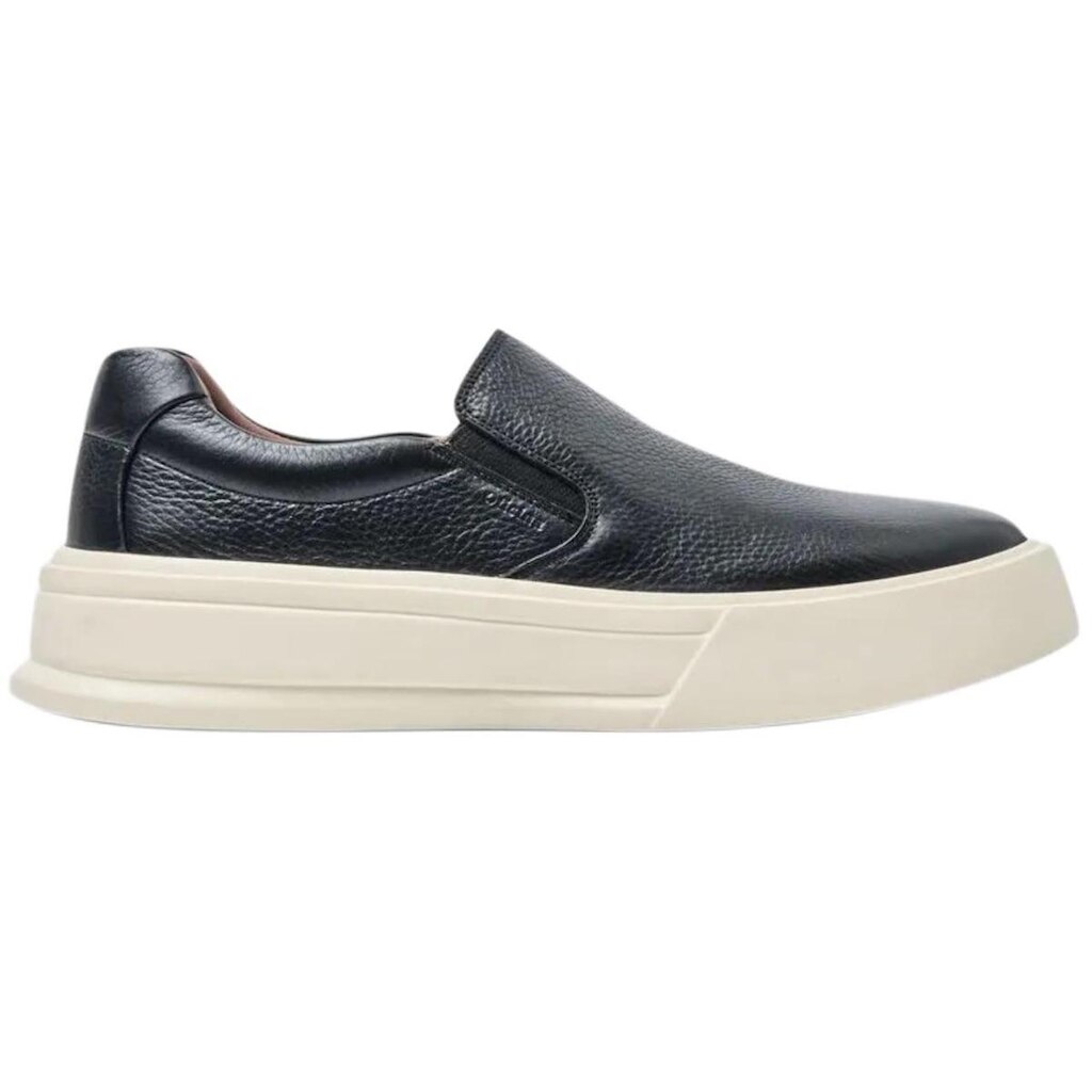 Tênis Oficina Reserva Slip On Couro Original Conforto Estilo Homem