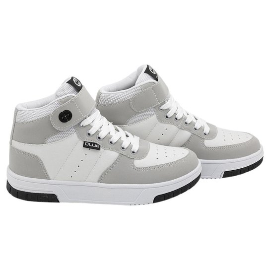 Tenis Ollie Alpha Infantil Juvenil Cano Alto OL4301